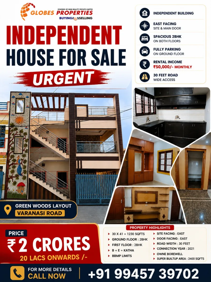 🏠 Premium Independent House – Ready to Move In